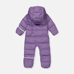 Alternative view of Baby Cloud One Piece Snowsuit Adapted For Car Seats Violet