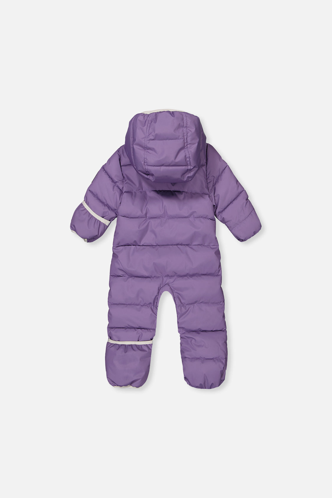 Baby Cloud One Piece Snowsuit Adapted For Car Seats Violet - Image 2
