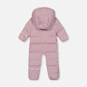 Baby Cloud One Piece Snowsuit Adapted For Car Seats Lavender - Image 4