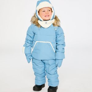 Alternative view of Baby Snug One Piece Snowsuit Adapted For Car Seats Blue Grey