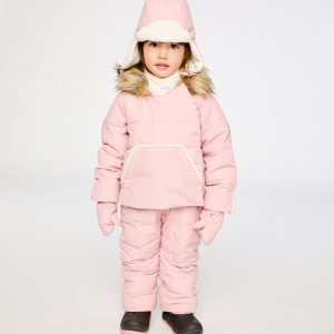 Alternative view of Baby Snug One Piece Snowsuit Adapted For Car Seats Pale Dusty Pink