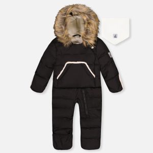 Baby Snug One Piece Snowsuit Adapted For Car Seats Black - Image 12
