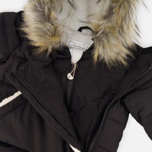 Baby Snug One Piece Snowsuit Adapted For Car Seats Black - Image 4