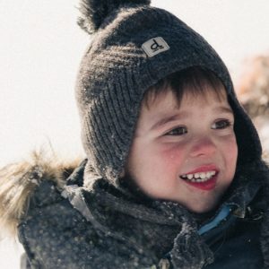 Kids One Piece Discover Snowsuit Blue Bear Print - Image 3