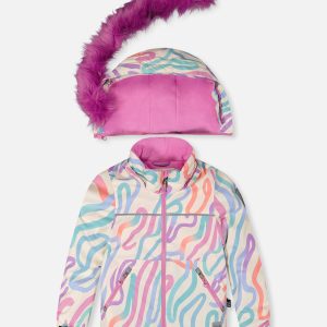 Alternative view of Two Piece Discover Snowsuit Multicolored Line Print