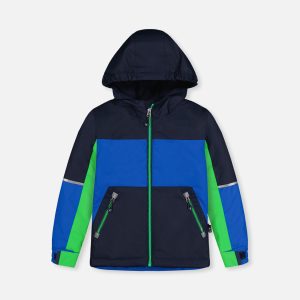 Light Weight Two Piece Chill Snowsuit Royal Blue And Green - Image 3