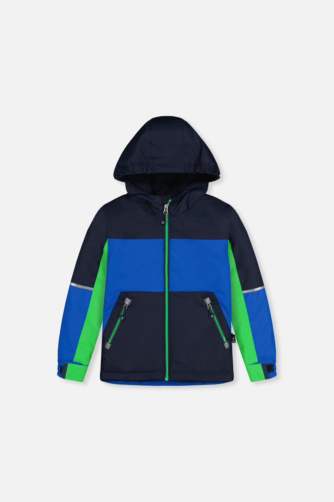 Light Weight Two Piece Chill Snowsuit Royal Blue And Green - Image 3
