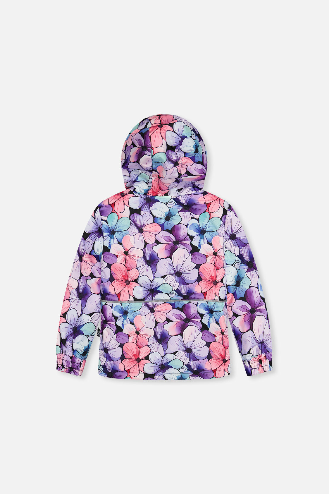 Light Weight Two Piece Chill Snowsuit Purple Floral Print - Image 5