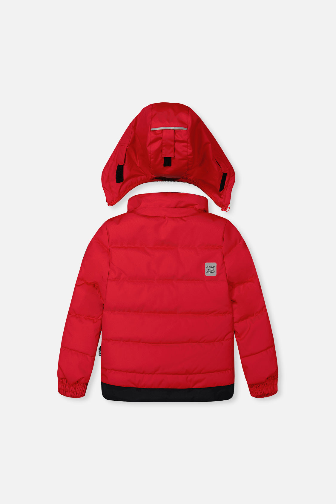 Two Piece Play Snowsuit Red With Black Pants - Image 3