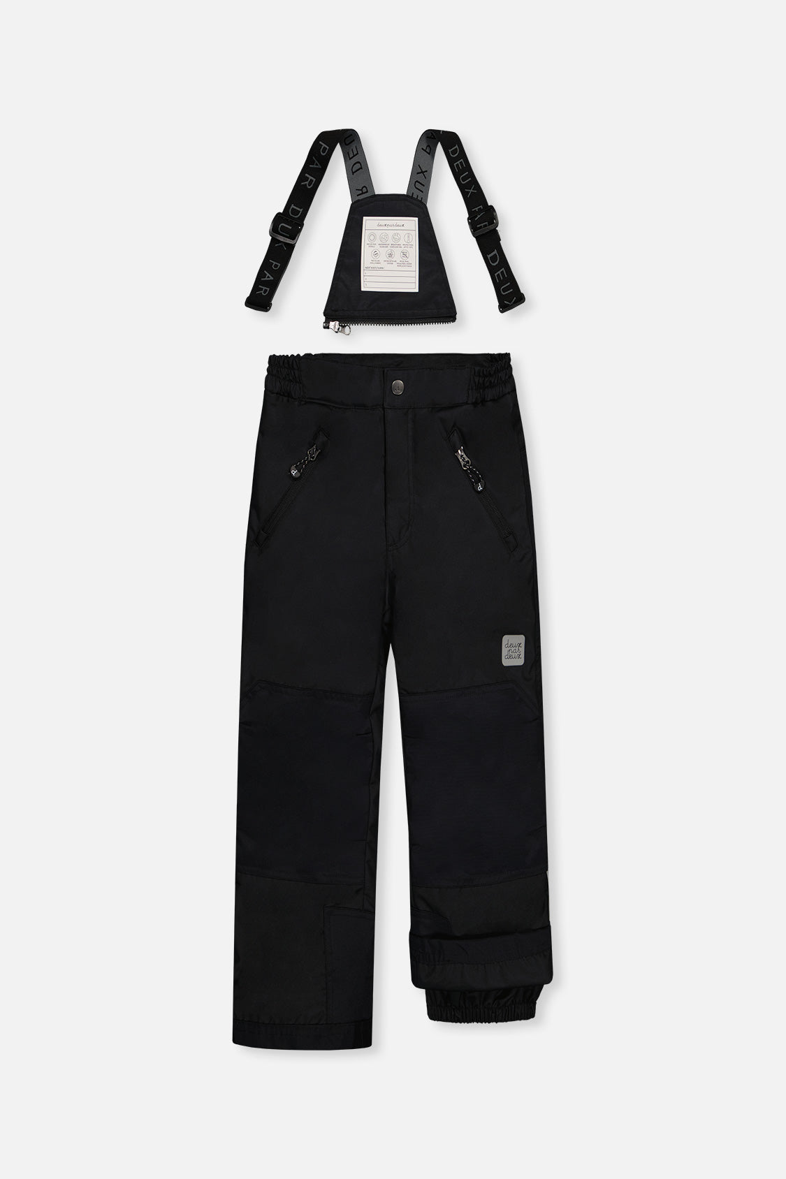 Two Piece Play Snowsuit Red With Black Pants - Image 5
