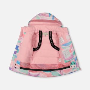 Two Piece Play Snowsuit Multicolored Line Print - Image 4