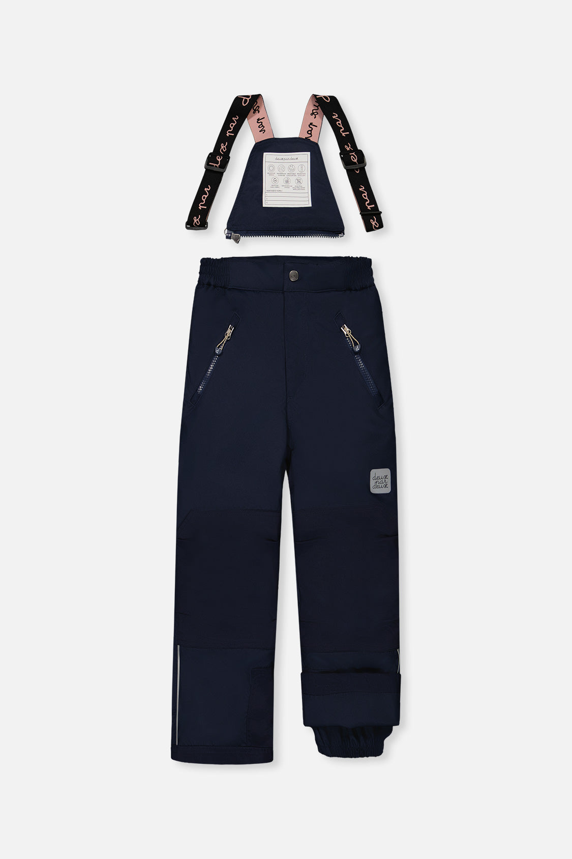 Two Piece Play Snowsuit Watercolor Flower Print - Image 5