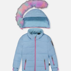 Alternative view of Two Piece Play Snowsuit Light Blue