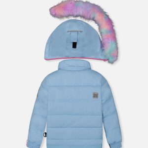 Two Piece Play Snowsuit Light Blue - Image 3