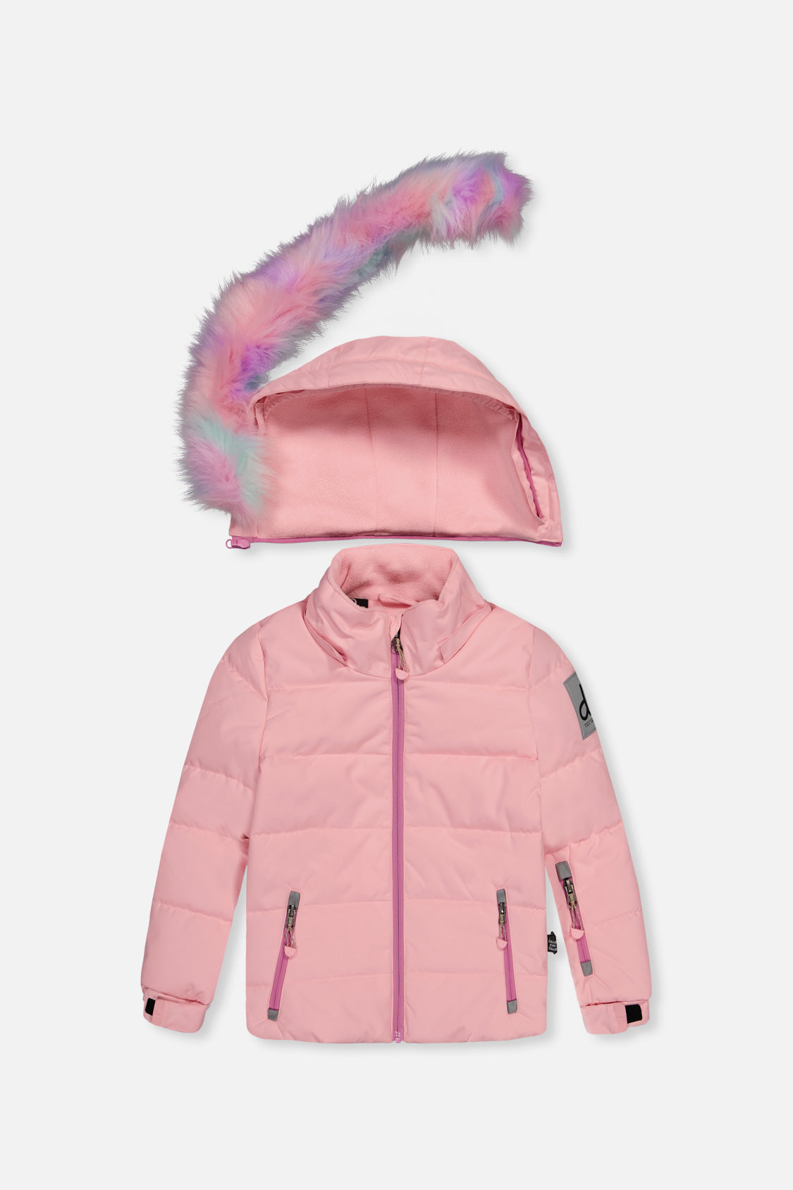 Two Piece Play Snowsuit Light Pink - Image 2