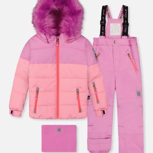 Two Piece Play Snowsuit Pinkish Violet