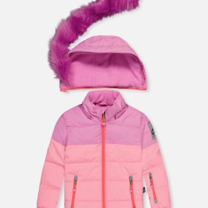 Alternative view of Two Piece Play Snowsuit Pinkish Violet