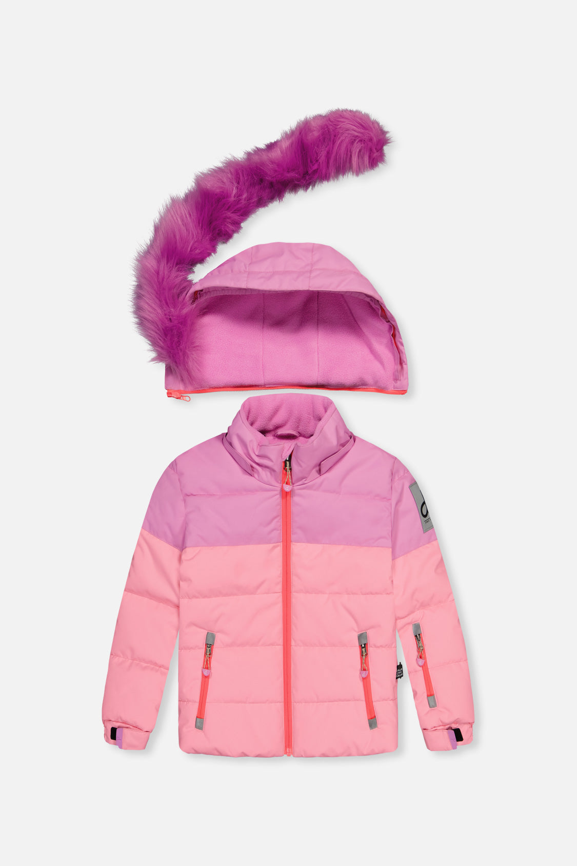 Two Piece Play Snowsuit Pinkish Violet - Image 2