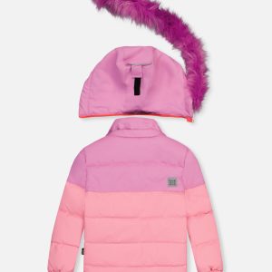 Two Piece Play Snowsuit Pinkish Violet - Image 3