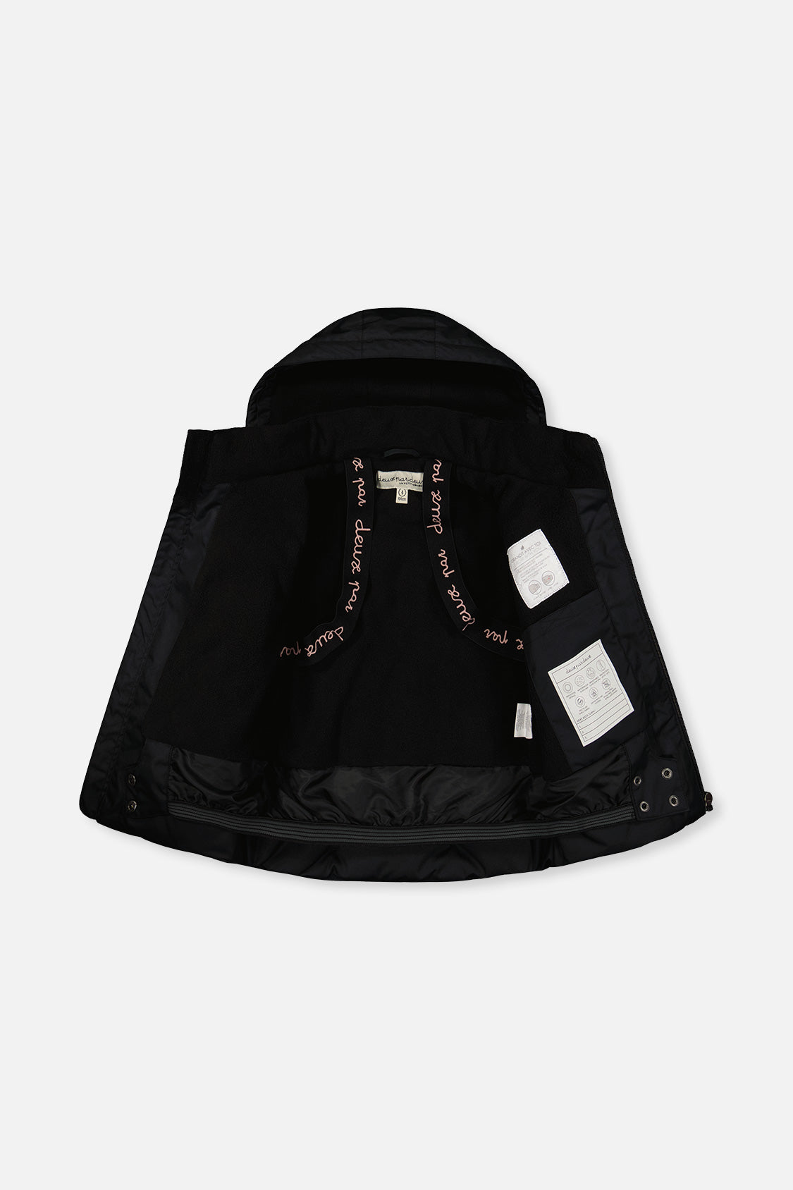 Two Piece Play Snowsuit Black - Image 4