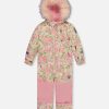Kids One Piece Play Snowsuit Light And Dark Blue