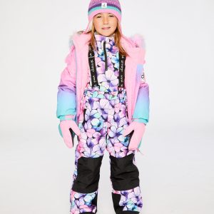 Two Piece Play Snowsuit Pink To Blue Gradient - Image 5