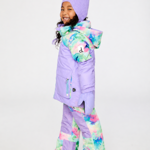 Alternative view of Two Piece Play Snowsuit Multicolored With A Diamond Pattern