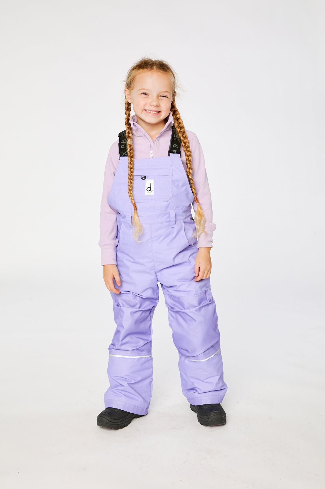 Play Overall Snow Bib Purple - Image 2