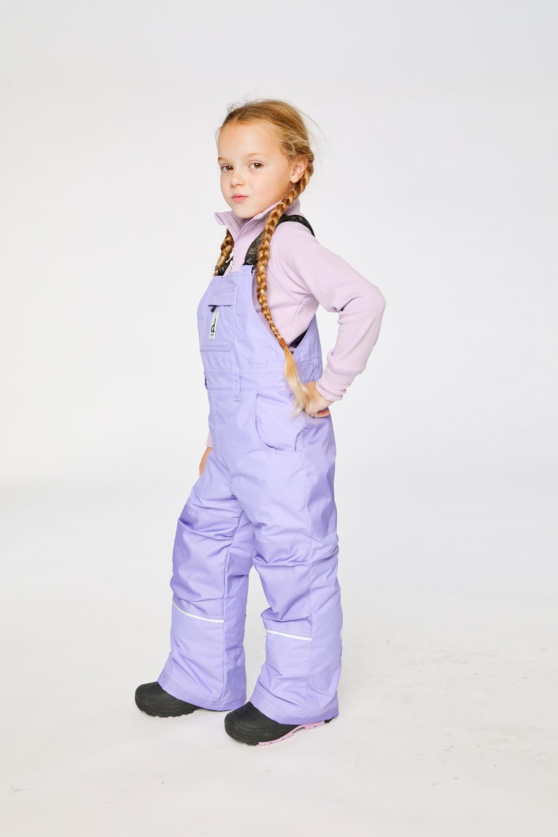 Play Overall Snow Bib Purple - Image 3