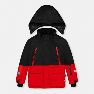 Two Piece Teknik Snowsuit Red With Black Pants - Image 2