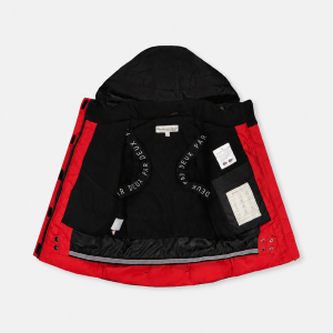 Two Piece Teknik Snowsuit Red With Black Pants - Image 4