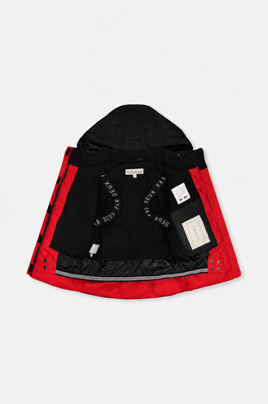 Two Piece Teknik Snowsuit Red With Black Pants - Image 4