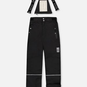 Two Piece Teknik Snowsuit Red With Black Pants - Image 5