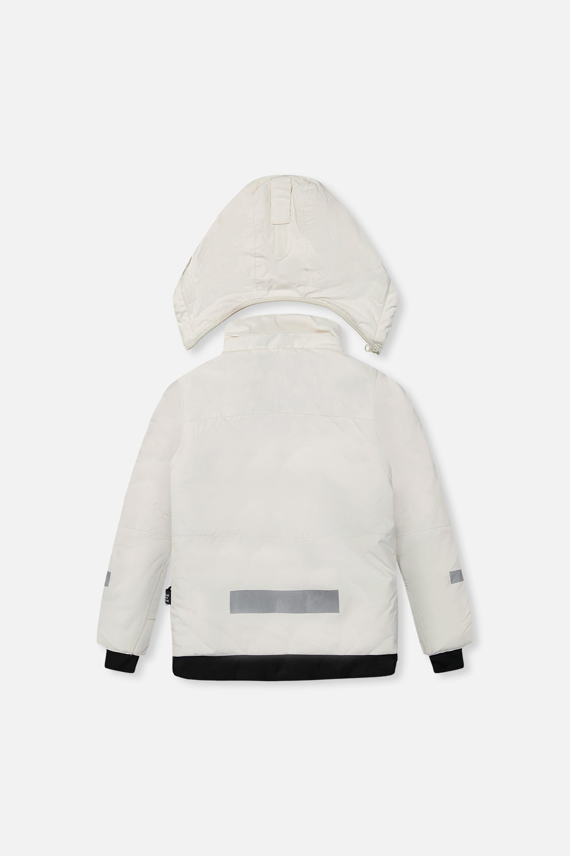 Two Piece Teknik Snowsuit Off-White And Pink With Black Pants - Image 3