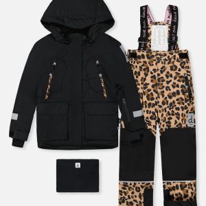 Two Piece Teknik Snowsuit Black