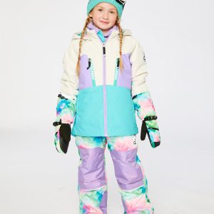 Alternative view of Two Piece Teknik Snowsuit Multicolored With A Diamond Pattern