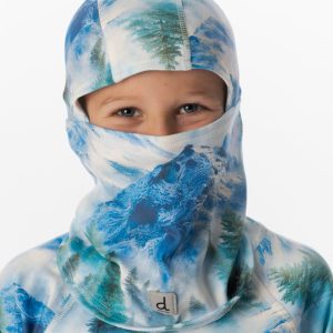 Polar Balaclava Blue Mountain Print - Image 2