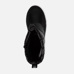 Nylon Quilted Winter Boots Noir - Image 4