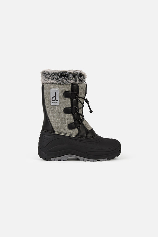 Winter Boots With Removable Lining Grey Mix - Image 2