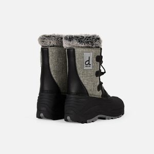 Winter Boots With Removable Lining Grey Mix - Image 3