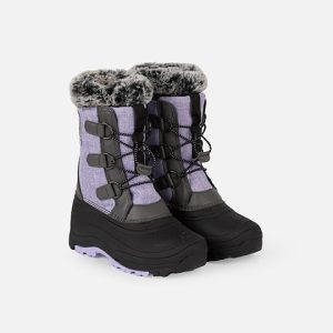 Winter Boots With Removable Lining Lavender