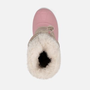 Winter Boots With Removable Lining Pale Dusty Pink - Image 4