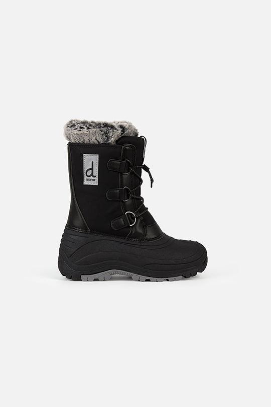 Winter Boots With Removable Lining Black - Image 2