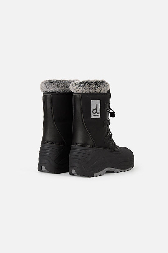 Winter Boots With Removable Lining Black - Image 3