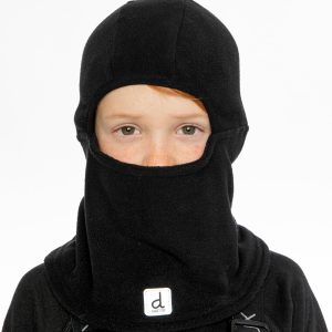 Alternative view of Stretchy Polar Balaclava Black