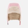 Winter Peruvian Knit Hat With Pompom Mint Green, Light Blue And Pinkish Violet