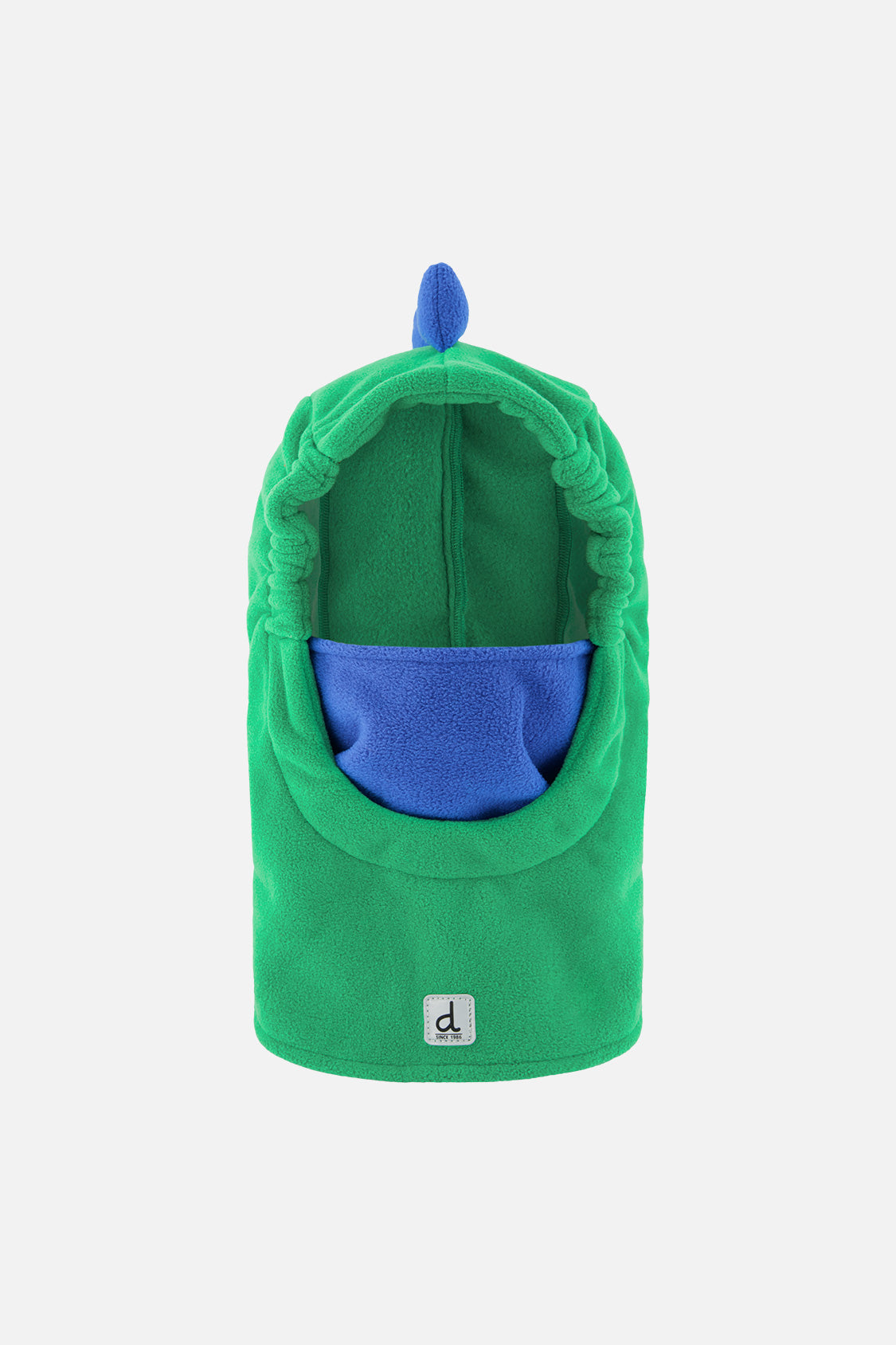 Oversized Dino Polar Balaclava For Ski Helmet Bright Green - Image 6
