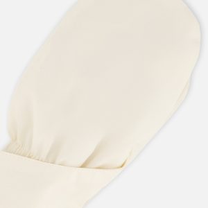 Lined Baby Mittens Off-White - Image 3