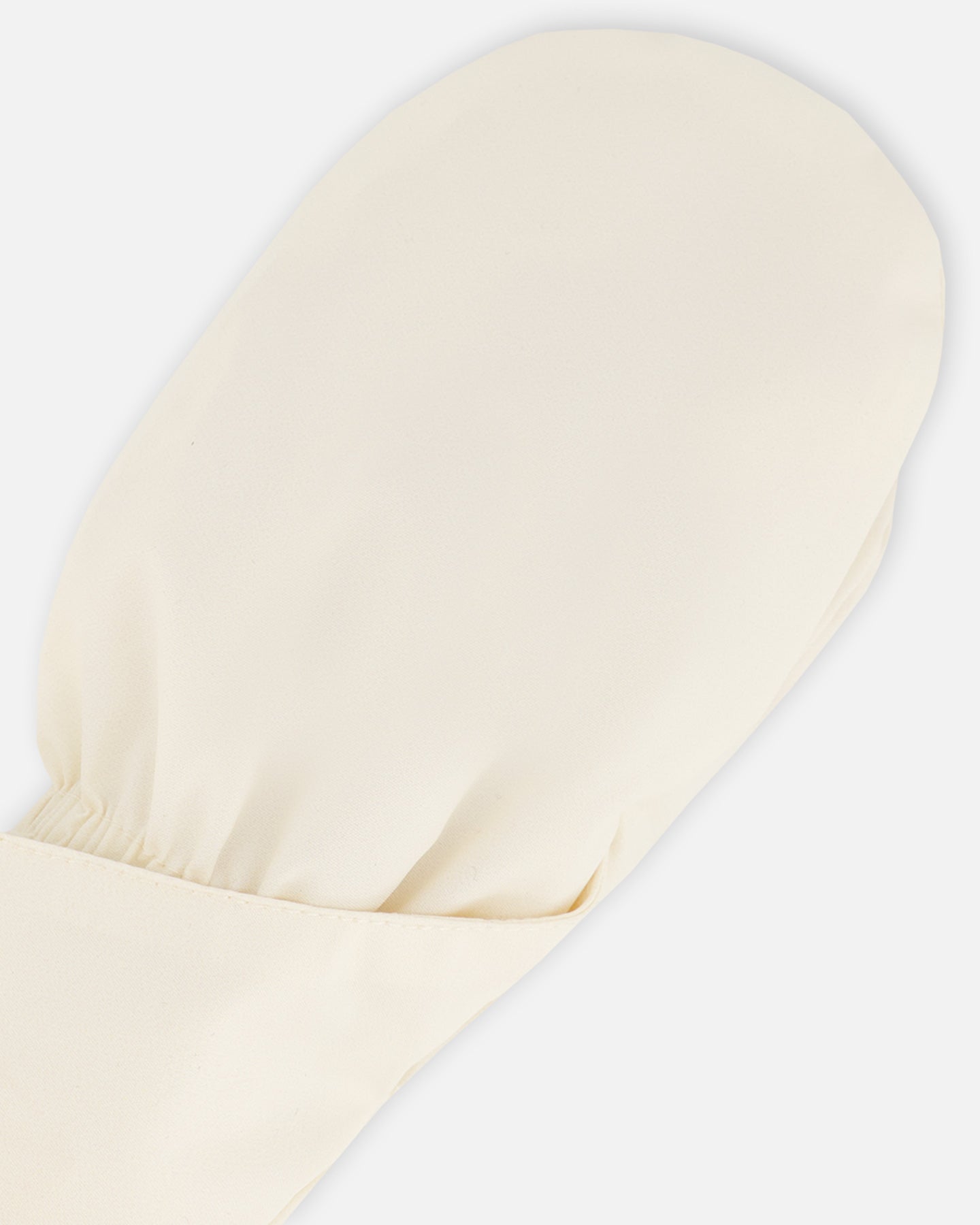Lined Baby Mittens Off-White - Image 3