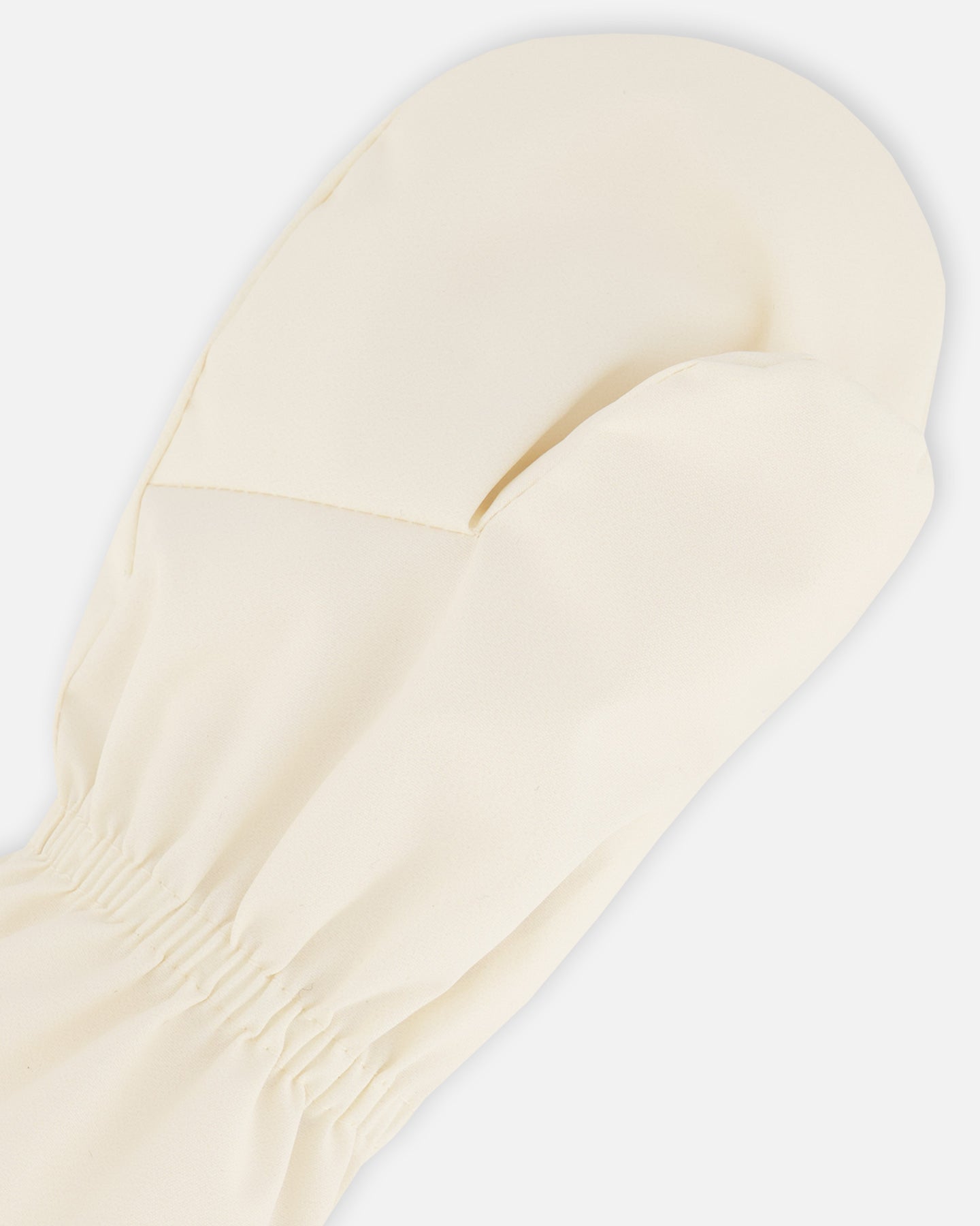 Lined Baby Mittens Off-White - Image 4
